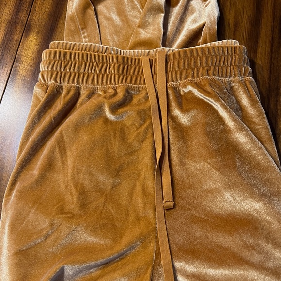 Velour hooded jacket and matching pants - Picture 6 of 8